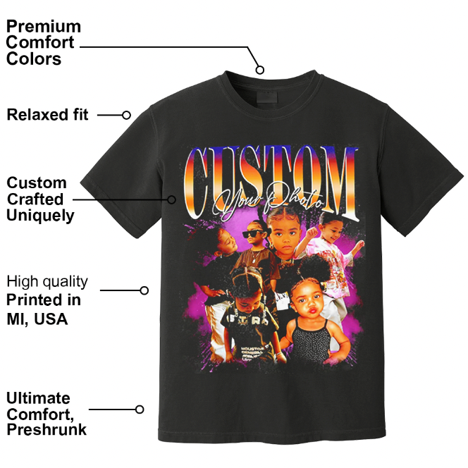 Custom Bootleg Rap Tee, Custom Photo - Vintage Graphic 90s T-shirt, Custom Photo Shirt, Custom Your Own Bootleg Idea Here, Insert Your Design