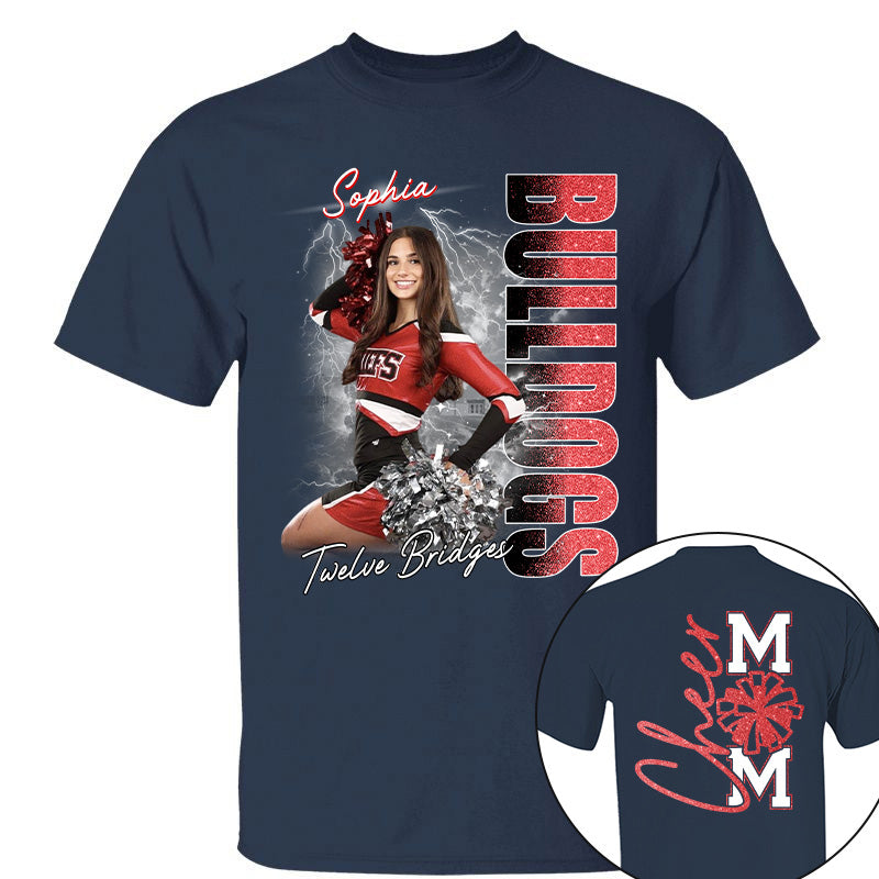 Personalized Cheer Mom Shirt - Gift For Cheerleader Family A2110