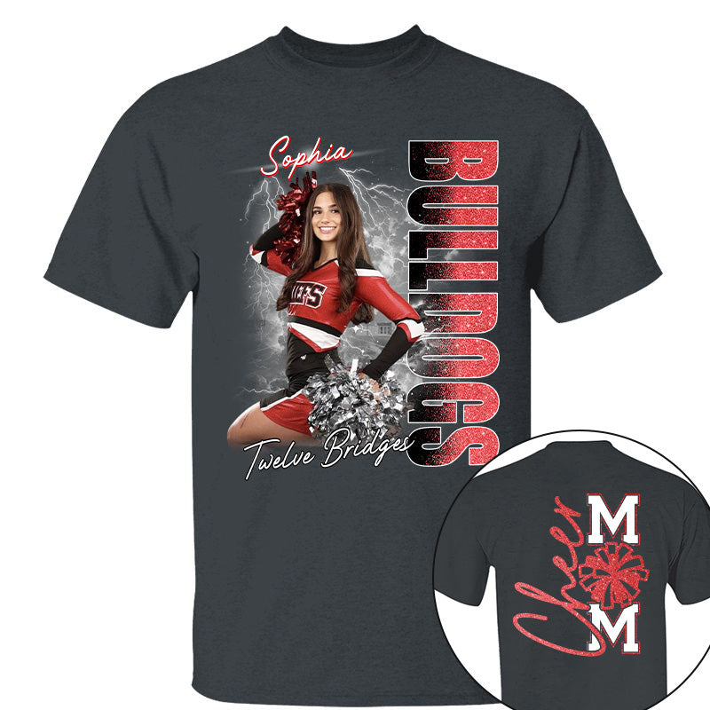 Personalized Cheer Mom Shirt - Gift For Cheerleader Family A2110