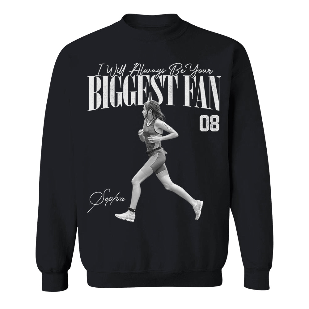 I'll Always Be Your Biggest Fan - Washed Tee Retro Bootleg Shirt For Runner T1807
