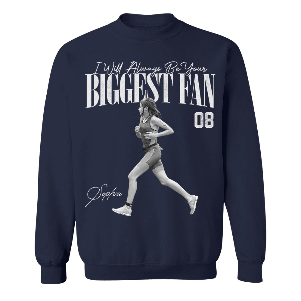 I'll Always Be Your Biggest Fan - Washed Tee Retro Bootleg Shirt For Runner T1807