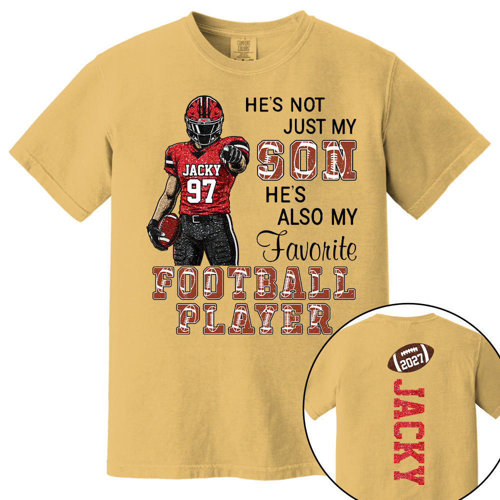 Custom Player Football Shirt, , Football Mom, High School L0411 T24