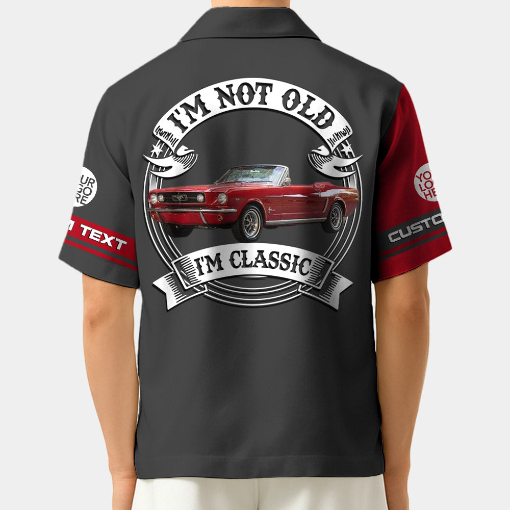 This Is How I Roll - Custom Photo Classic Car Shirt - Personalized Name Car Shirt New A2110 Pt99