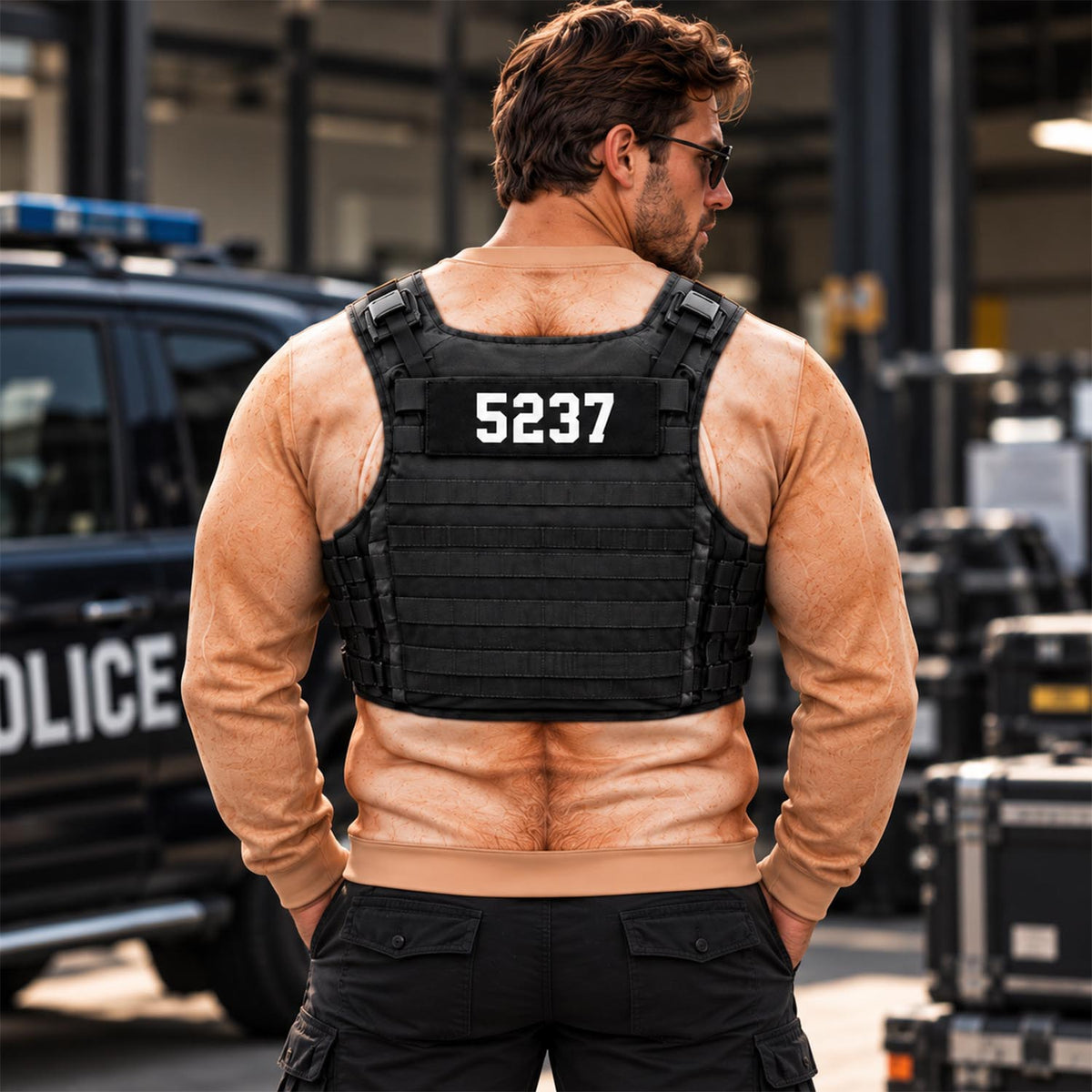 Police Officers Tactical Vest 3D Shirt - Personalized Gifts For Police Officers C2408 Pt99 TL06
