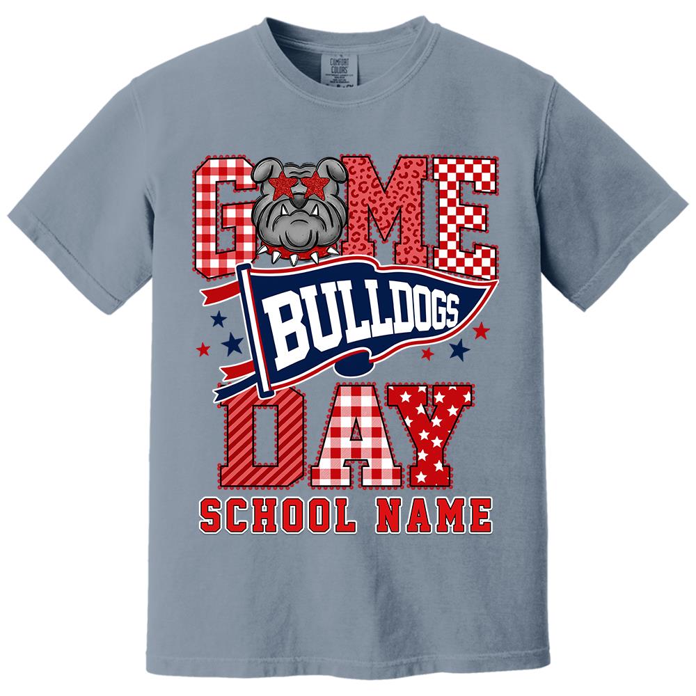 Custom School Mascot Game Day Shirt , School Spirit L0411 Hv01