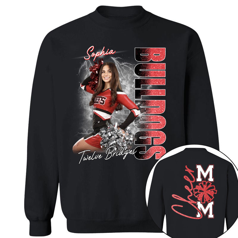 Personalized Cheer Mom Shirt - Gift For Cheerleader Family A2110
