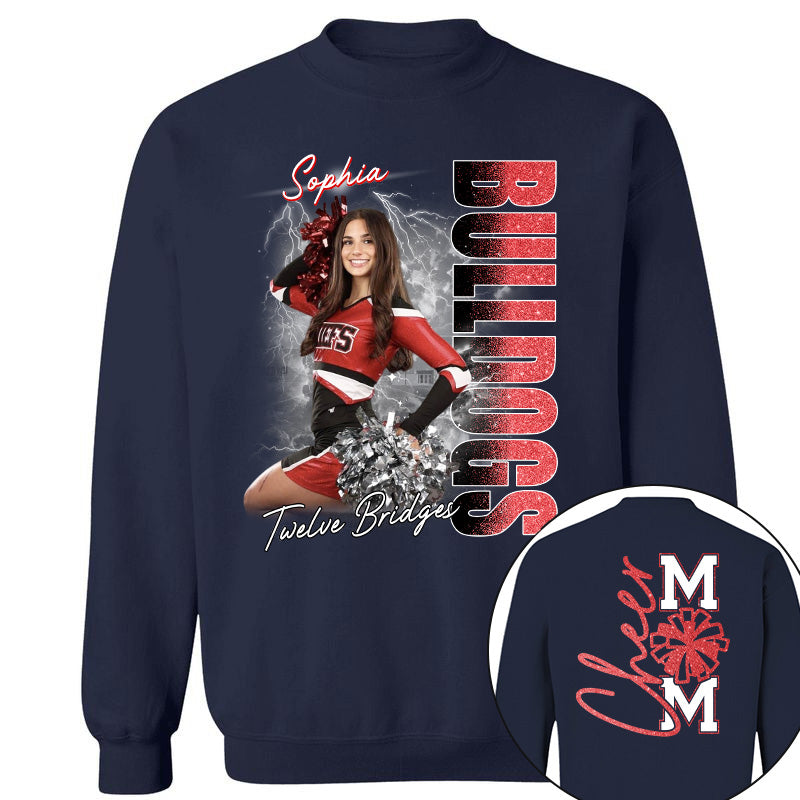 Personalized Cheer Mom Shirt - Gift For Cheerleader Family A2110