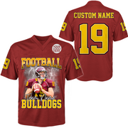Personalized Football Jersey Photo Football Game Day Gift For Football Lovers Gift For Football Player K1702 Trhn
