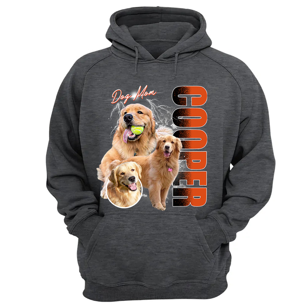Custom Photo Dog Shirt - Personalized Dog Bootleg Shirt A2110