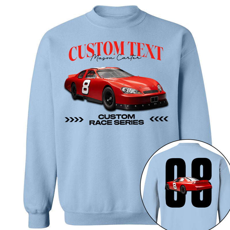 Custom Photo Race Car Shirt - Personalized Shirt For Racing Fan A2110 Pt99
