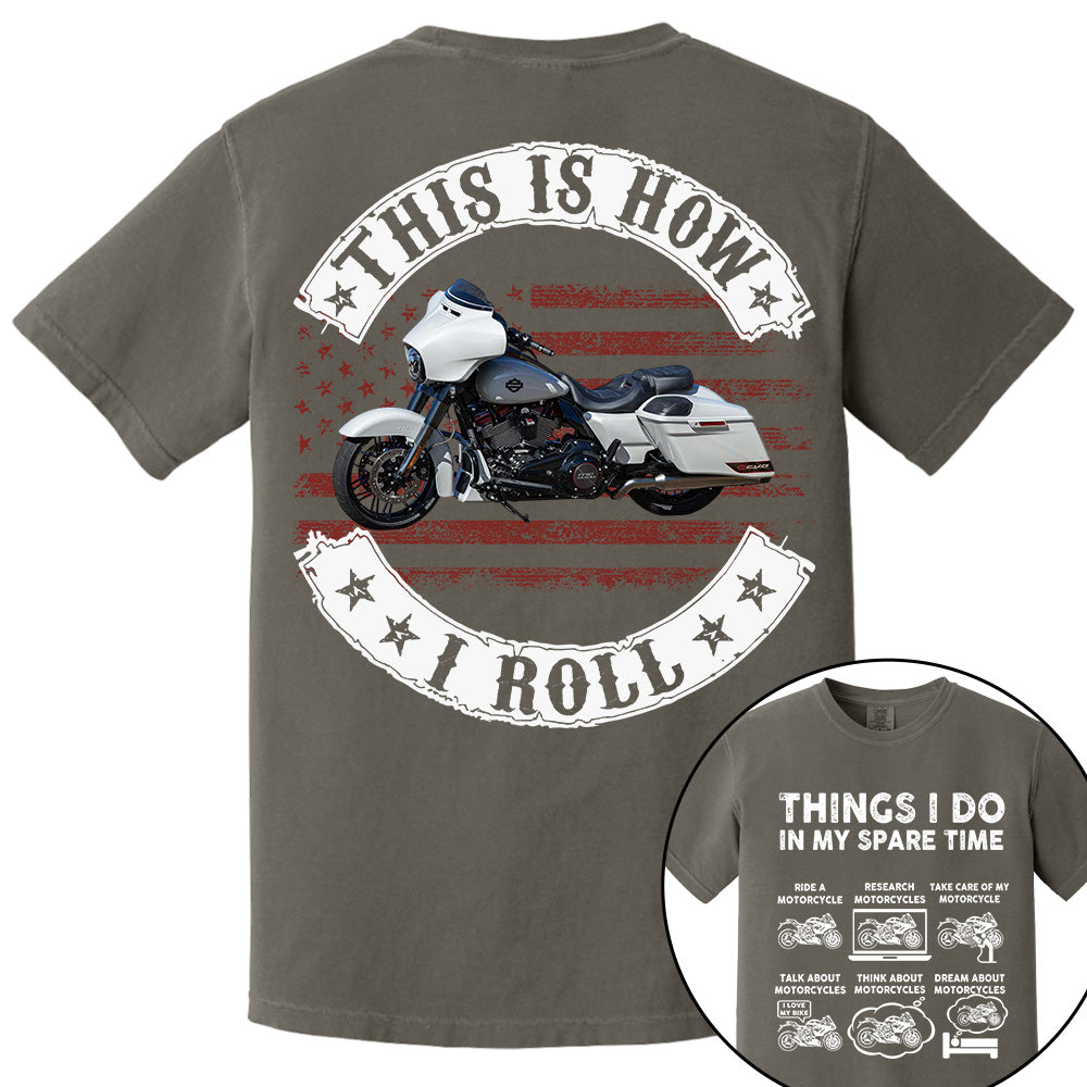 Things I Do In My Spare Time, I'm Not Old I'm Classic Funny Car Graphic Personalized Car's Photo Shirt