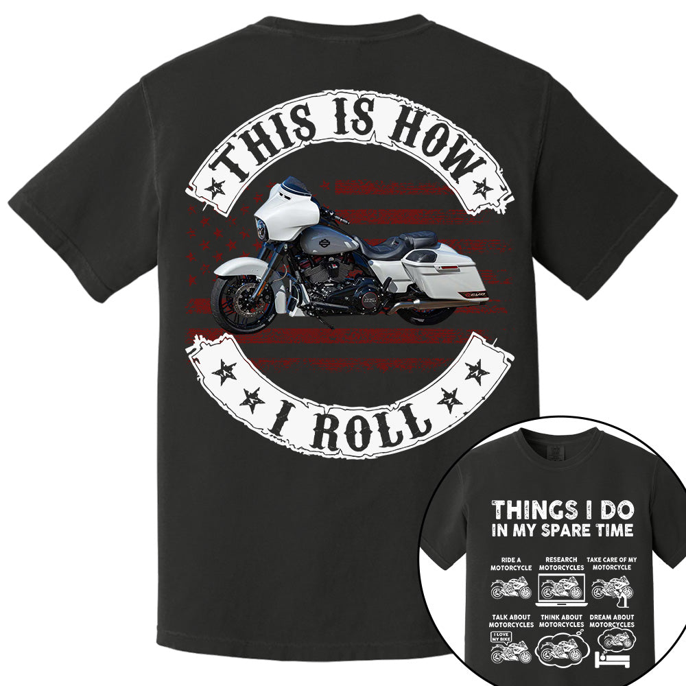 Things I Do In My Spare Time, I'm Not Old I'm Classic Funny Car Graphic Personalized Car's Photo Shirt