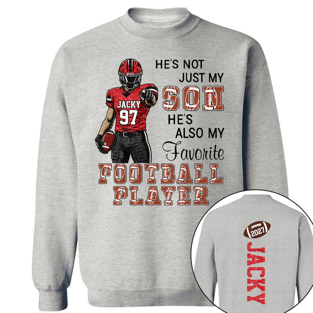 Custom Player Football Shirt, , Football Mom, High School L0411 T24
