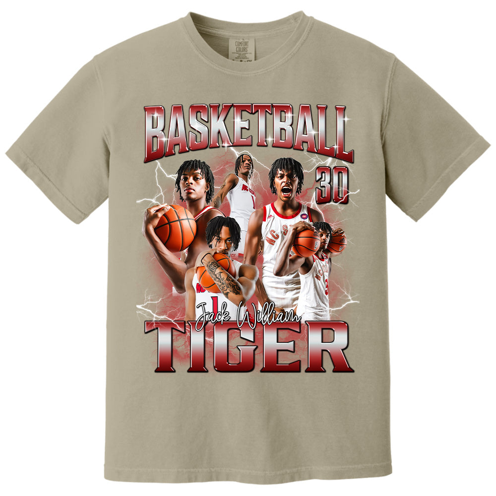 Personalized Basketball Game Day Shirt - Custom Photo And Team Name A2110 Pt99