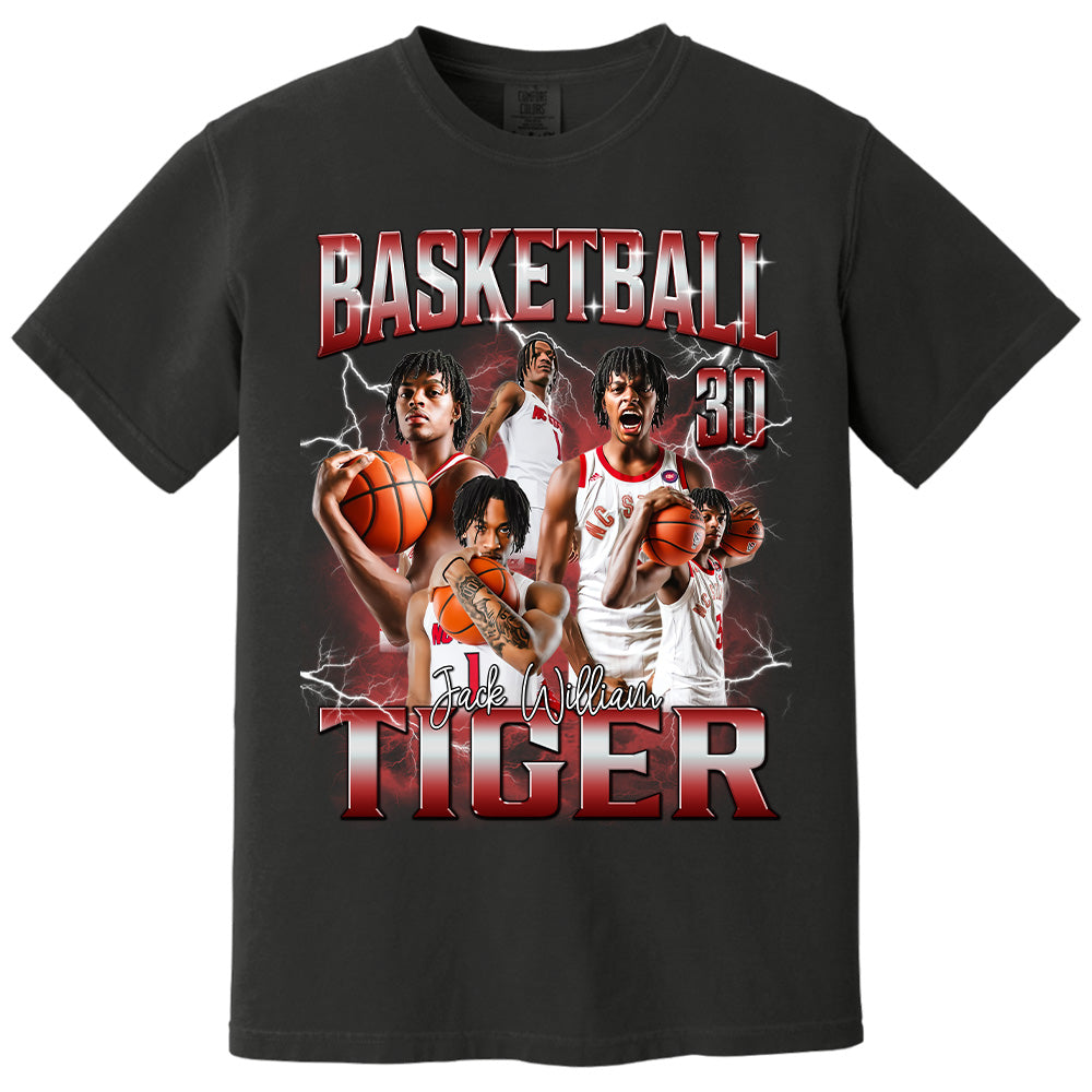 Personalized Basketball Game Day Shirt - Custom Photo And Team Name A2110 Pt99