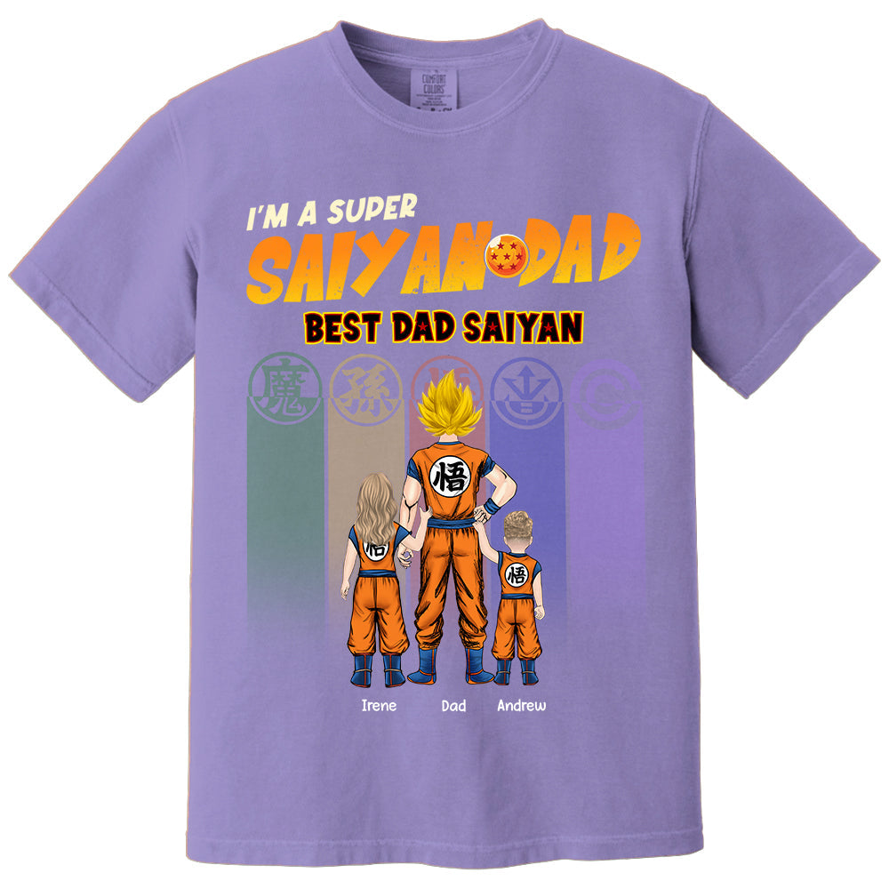 Personalized I’m A Super Saiyan Dad Best Dad Saiyan Shirt, Gift For  Father's Day L0411 TH23