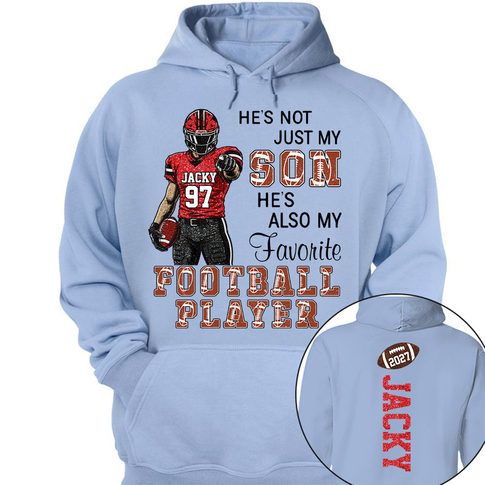 Custom Player Football Shirt, , Football Mom, High School L0411 T24