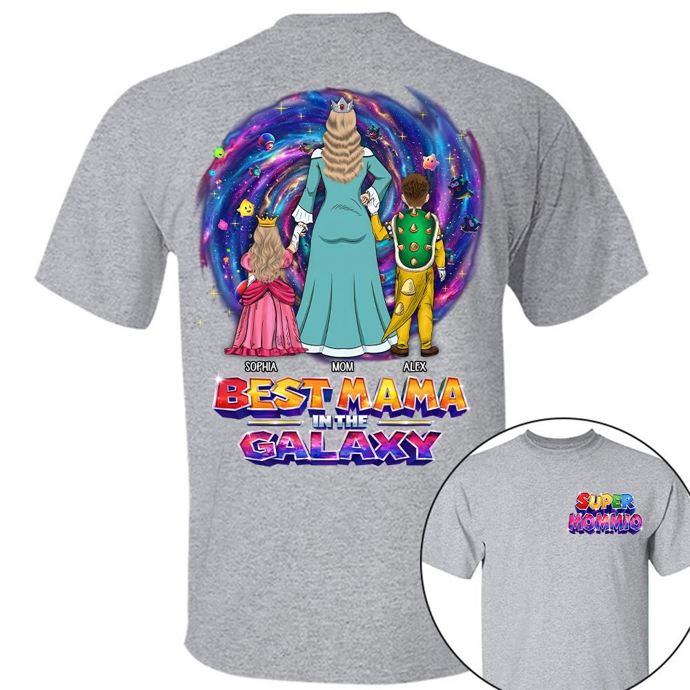 Customized Super Mamamio - Best Mama In The Universe Shirt Gift For Mom Ver2