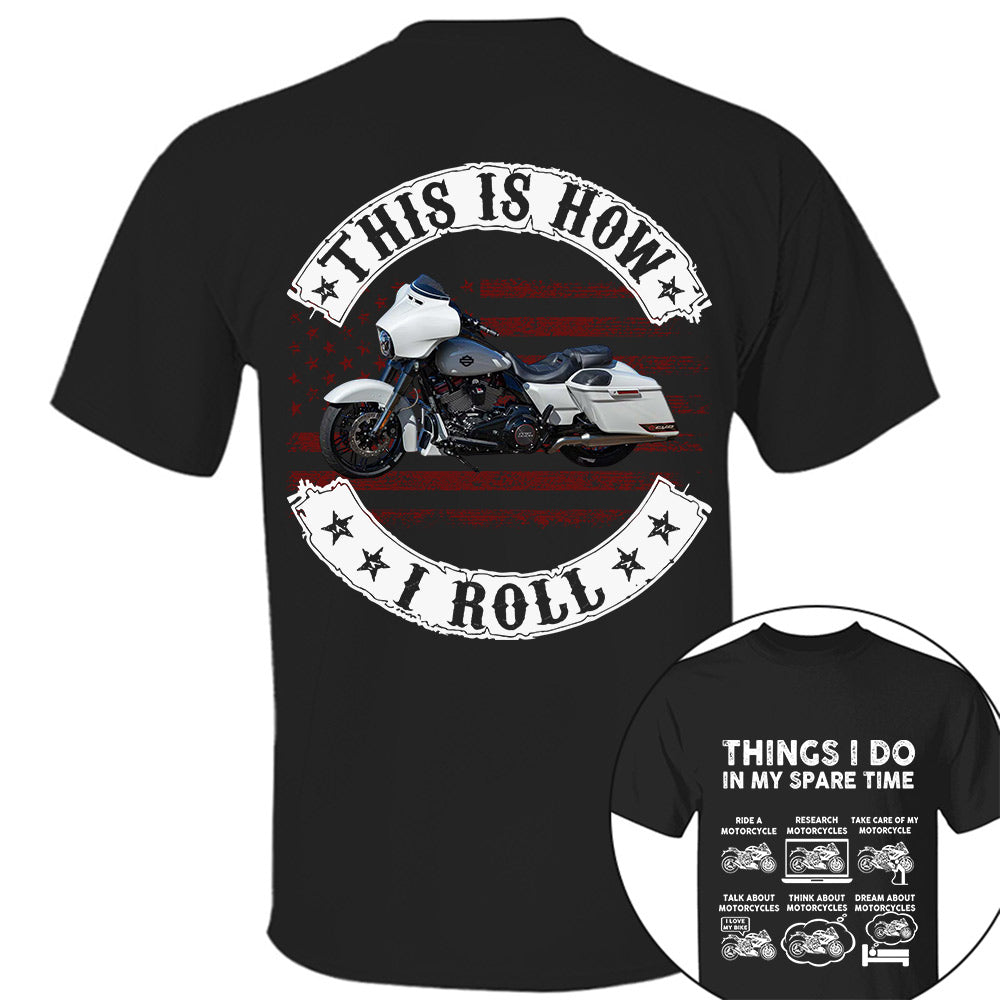 Things I Do In My Spare Time, I'm Not Old I'm Classic Funny Car Graphic Personalized Car's Photo Shirt