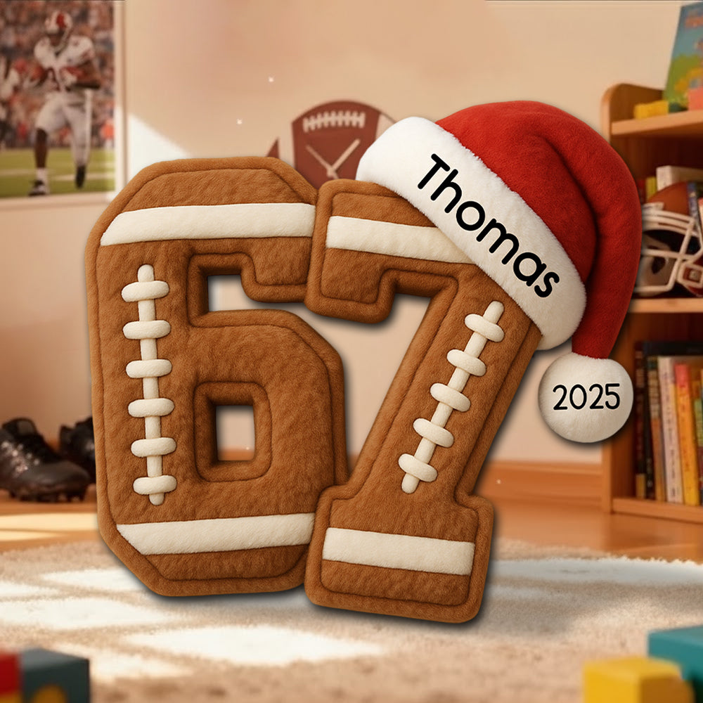 Custom 67 Six Seven Slang Meme For Sport Lovers Kids Teenagers - Personalized Ugly Plush Pillow Li29