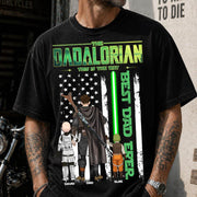 The Dadalorian This Is The Way Shirt Personalized Gift For Dad, Father's Day L0411 Nh00
