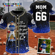 Custom Photo Baseball Jersey Shirt - Gift For Baseball Lovers T1807 Pt99