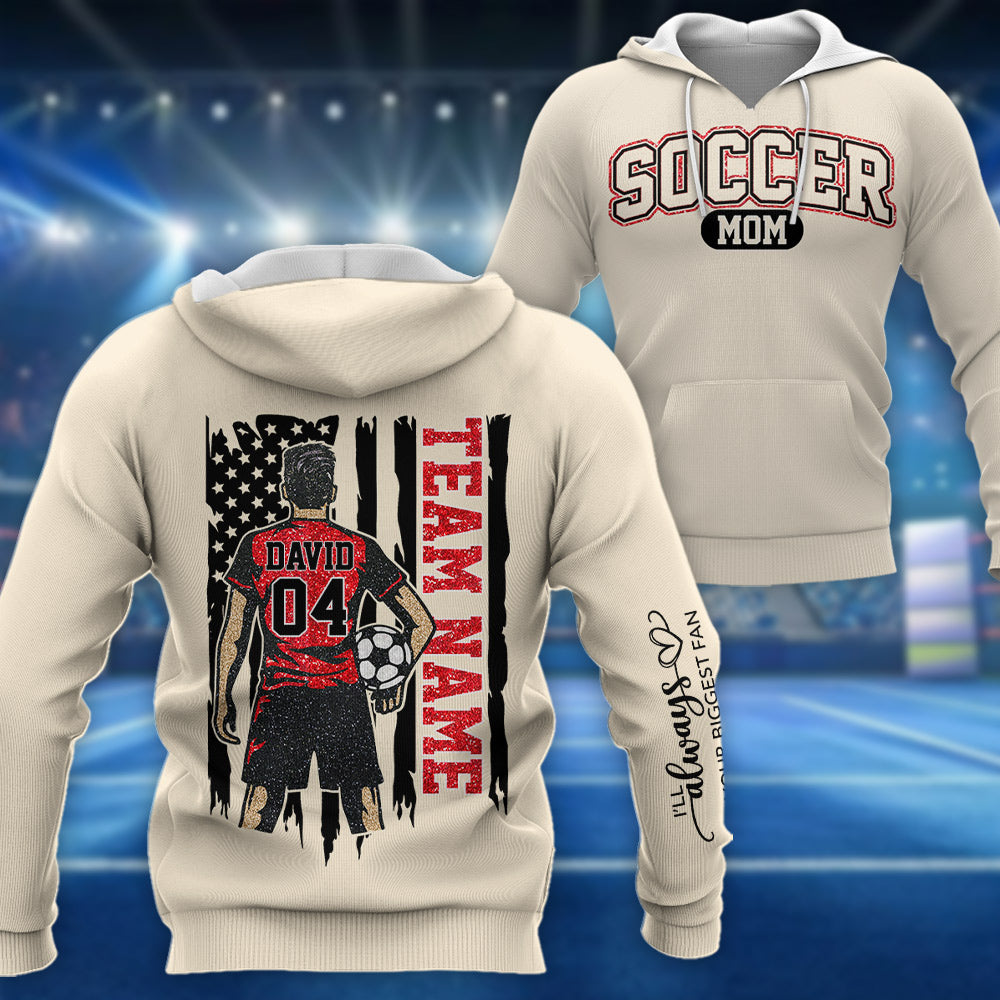 Soccer Mom - I'll Always Be Your Biggest Fan Personalized Shirt For Soccer Family Vr2 Na02 Li29