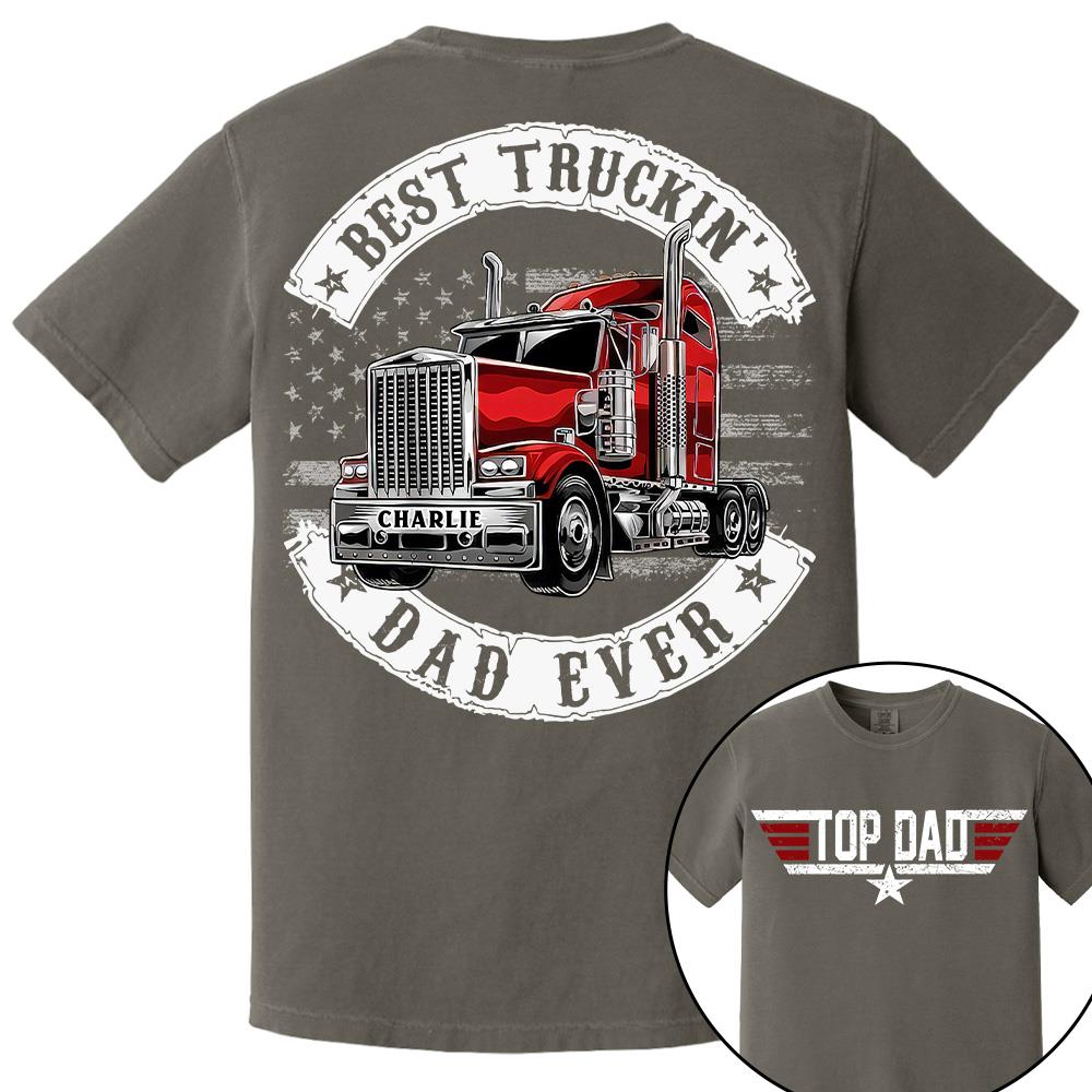 America Driver Dad Custom Shirt, Gift For Dad, Grandpa L0411 Hv01