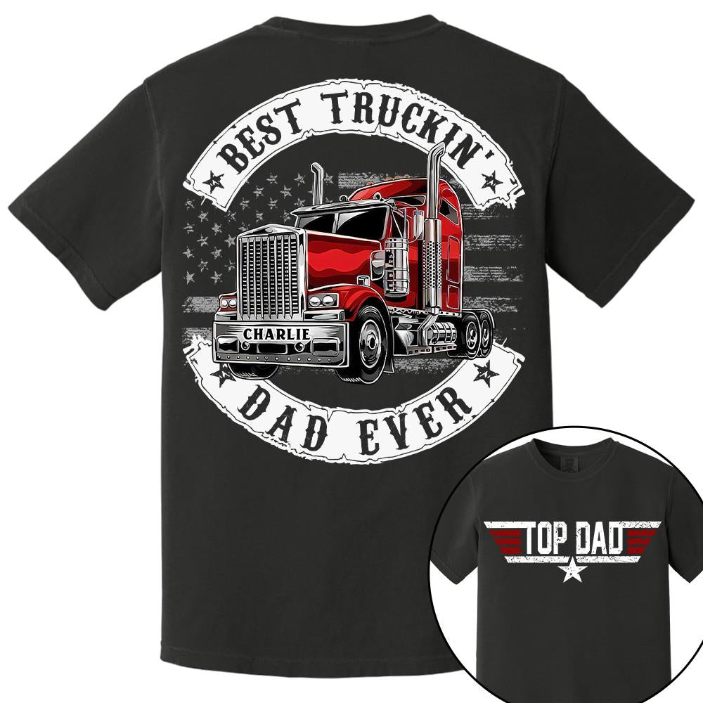 America Driver Dad Custom Shirt, Gift For Dad, Grandpa L0411 Hv01