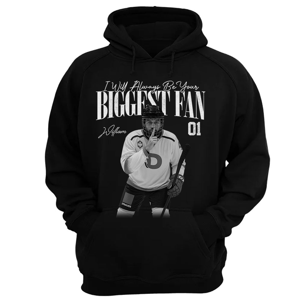 I'll Always Be Your Biggest Fan - Washed Tee Retro Bootleg Shirt For Ice Hockey Players NA02 Pt99