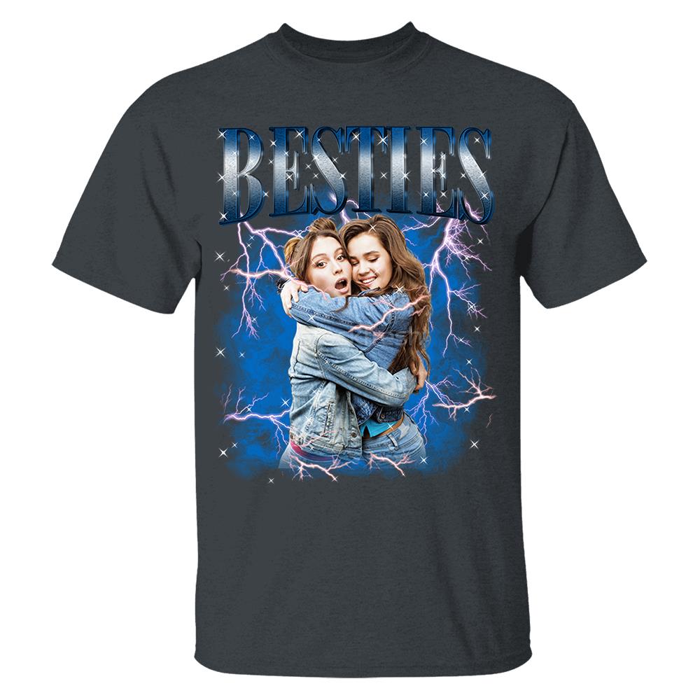Custom Bootleg Rap Tee Shirt for Boyfriend Girlfriend Custom Face Tshirt Vintage Graphic Shirt Nh00