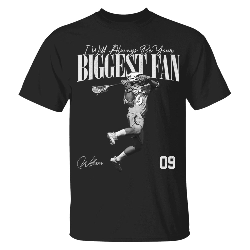 I'll Always Be Your Biggest Fan - Washed Tee Retro Bootleg Shirt For Lacrosse Players NA04 Li29