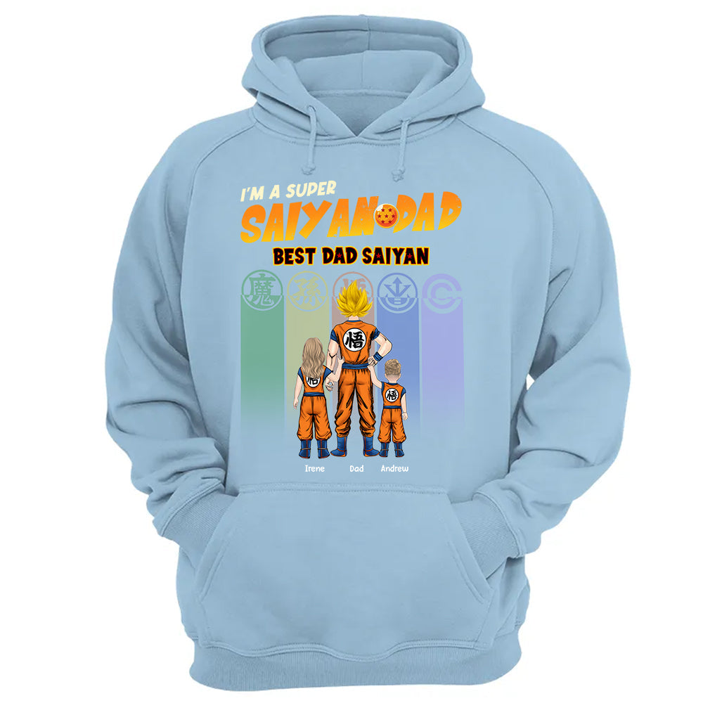 Personalized I’m A Super Saiyan Dad Best Dad Saiyan Shirt, Gift For  Father's Day L0411 TH23