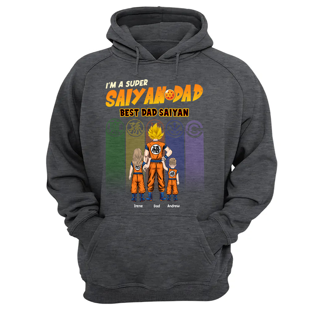 Personalized I’m A Super Saiyan Dad Best Dad Saiyan Shirt, Gift For  Father's Day L0411 TH23