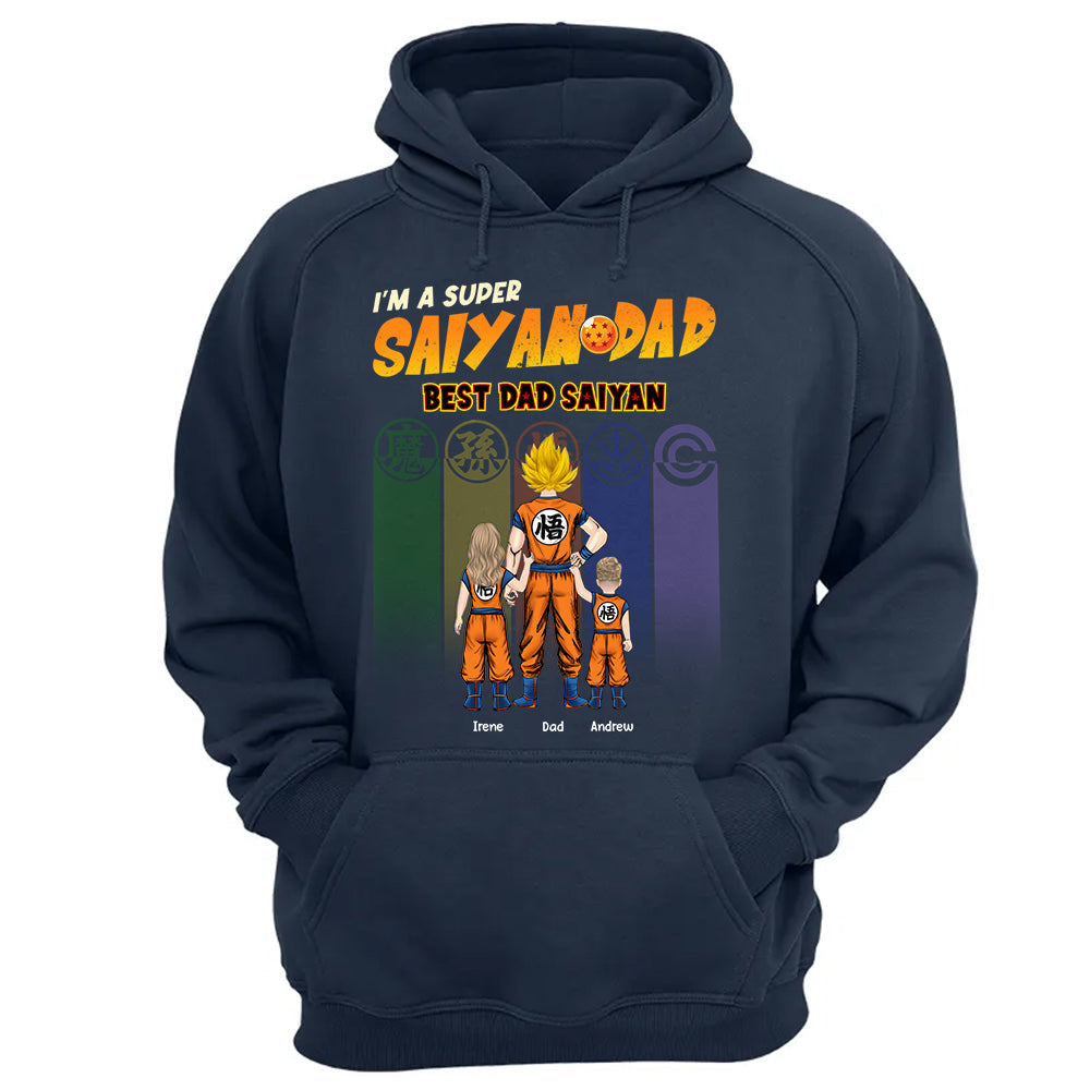 Personalized I’m A Super Saiyan Dad Best Dad Saiyan Shirt, Gift For  Father's Day L0411 TH23