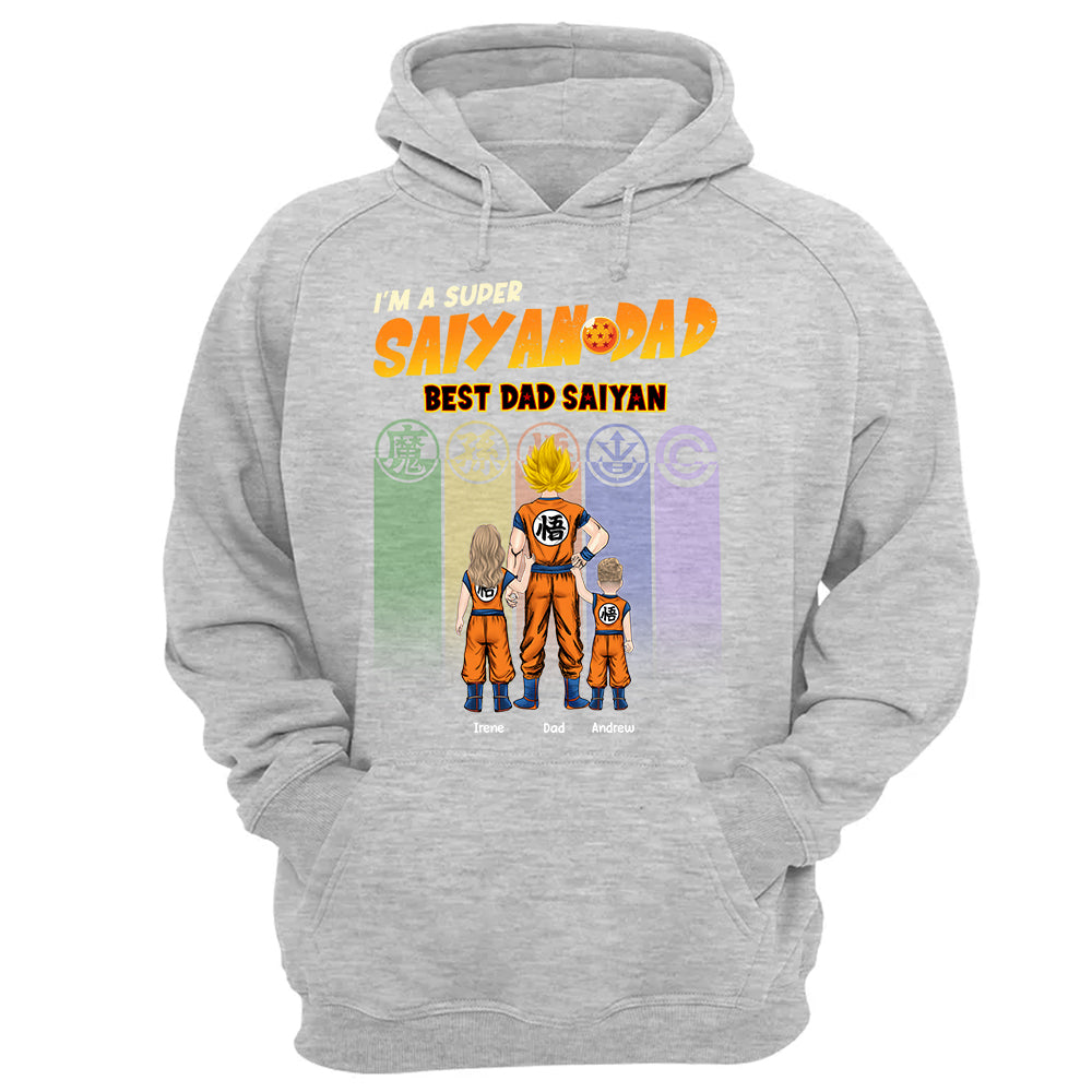 Personalized I’m A Super Saiyan Dad Best Dad Saiyan Shirt, Gift For  Father's Day L0411 TH23