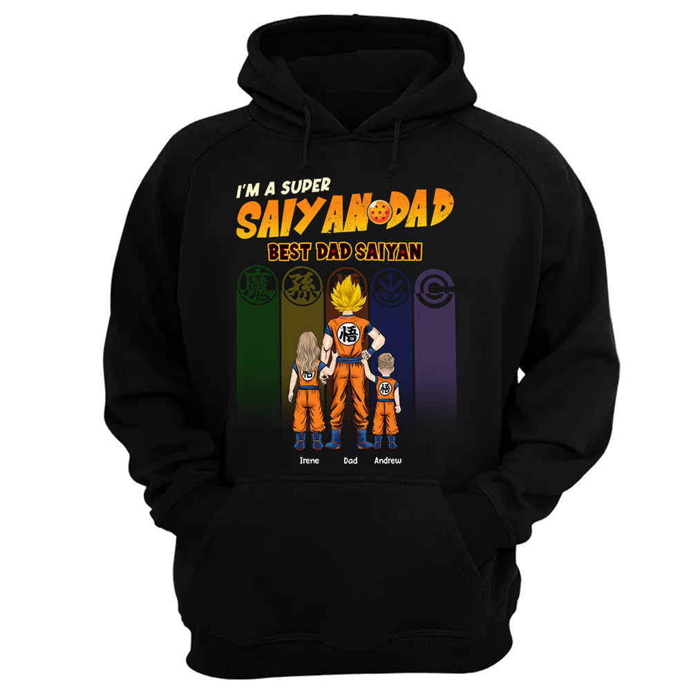 Personalized I’m A Super Saiyan Dad Best Dad Saiyan Shirt, Gift For  Father's Day L0411 TH23
