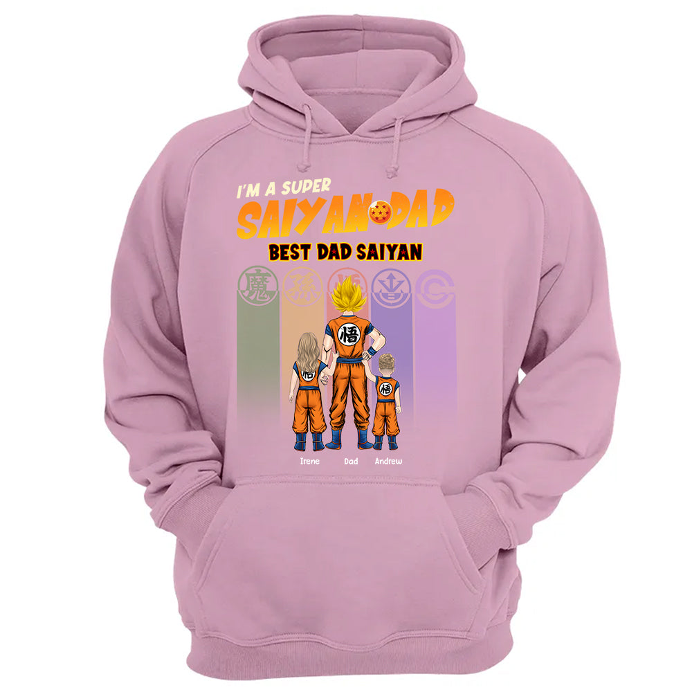 Personalized I’m A Super Saiyan Dad Best Dad Saiyan Shirt, Gift For  Father's Day L0411 TH23