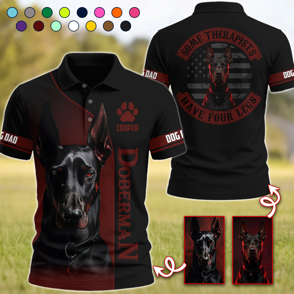 Some Therapists Have Four Legs, Personalized Shirt, Gift For Dog Lovers T1807