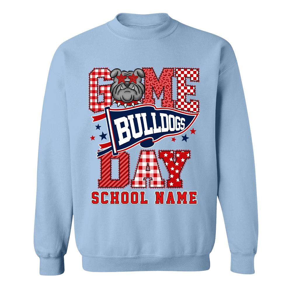 Custom School Mascot Game Day Shirt , School Spirit L0411 Hv01