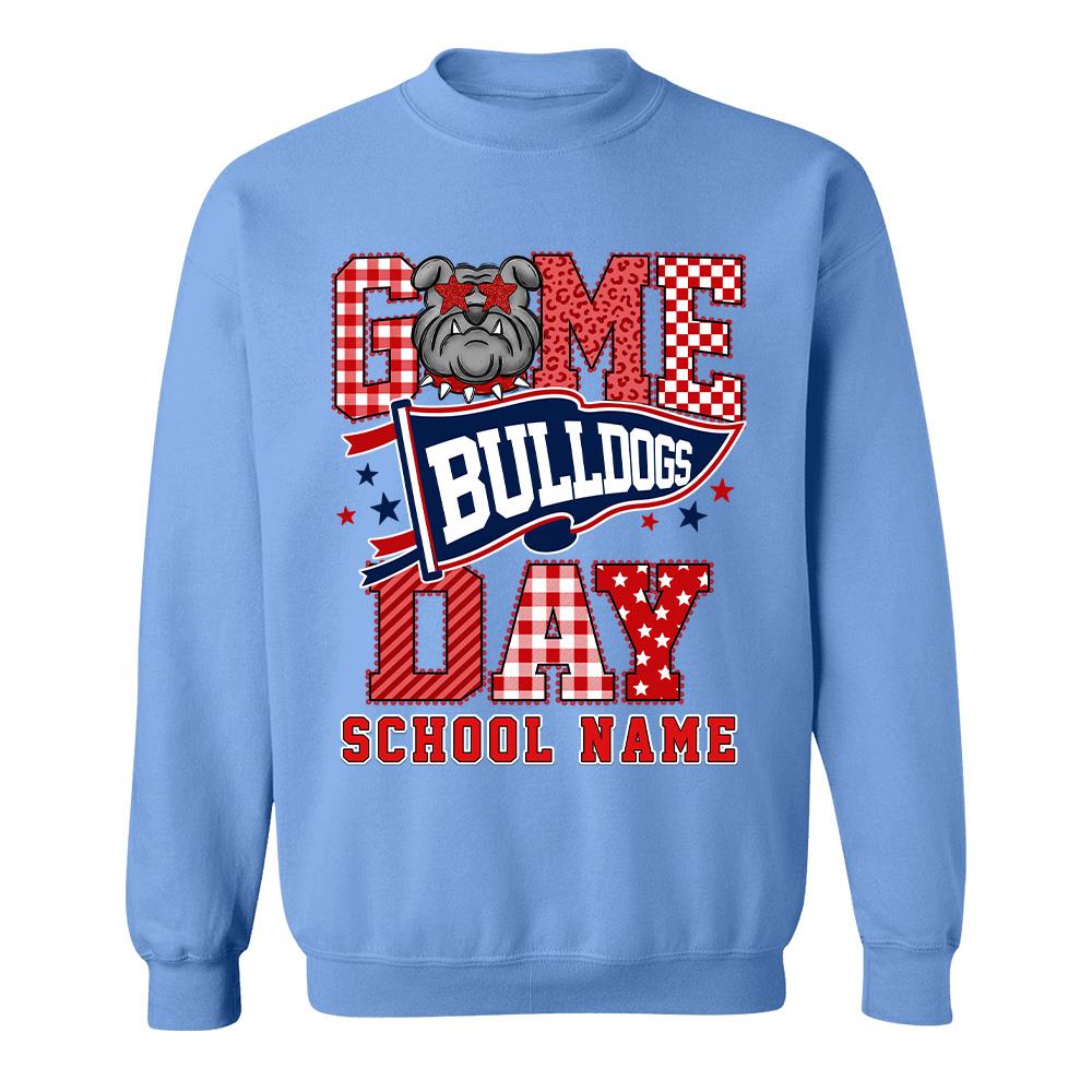 Custom School Mascot Game Day Shirt , School Spirit L0411 Hv01