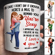In Case I Don't Say It Enough Couples - Personalized Black Mug Na02