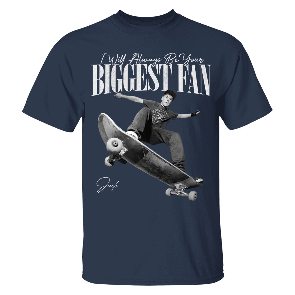 I'll Always Be Your Biggest Fan - Washed Tee Retro Bootleg Shirt For Skateboarder A2110