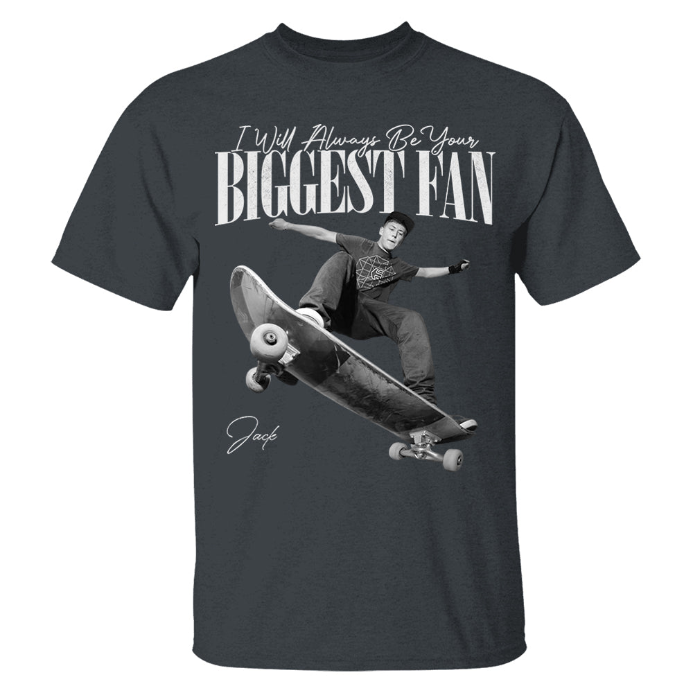 I'll Always Be Your Biggest Fan - Washed Tee Retro Bootleg Shirt For Skateboarder A2110