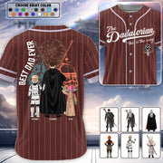 Personalized The Dadalorian This Is The Way Baseball Jersey Shirt For Dad - Custom Father’s Day Gift 2026