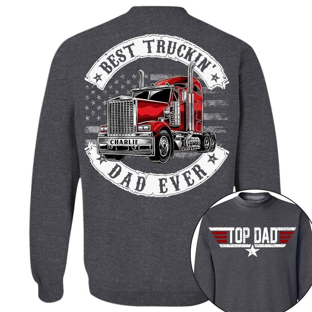 America Driver Dad Custom Shirt, Gift For Dad, Grandpa L0411 Hv01