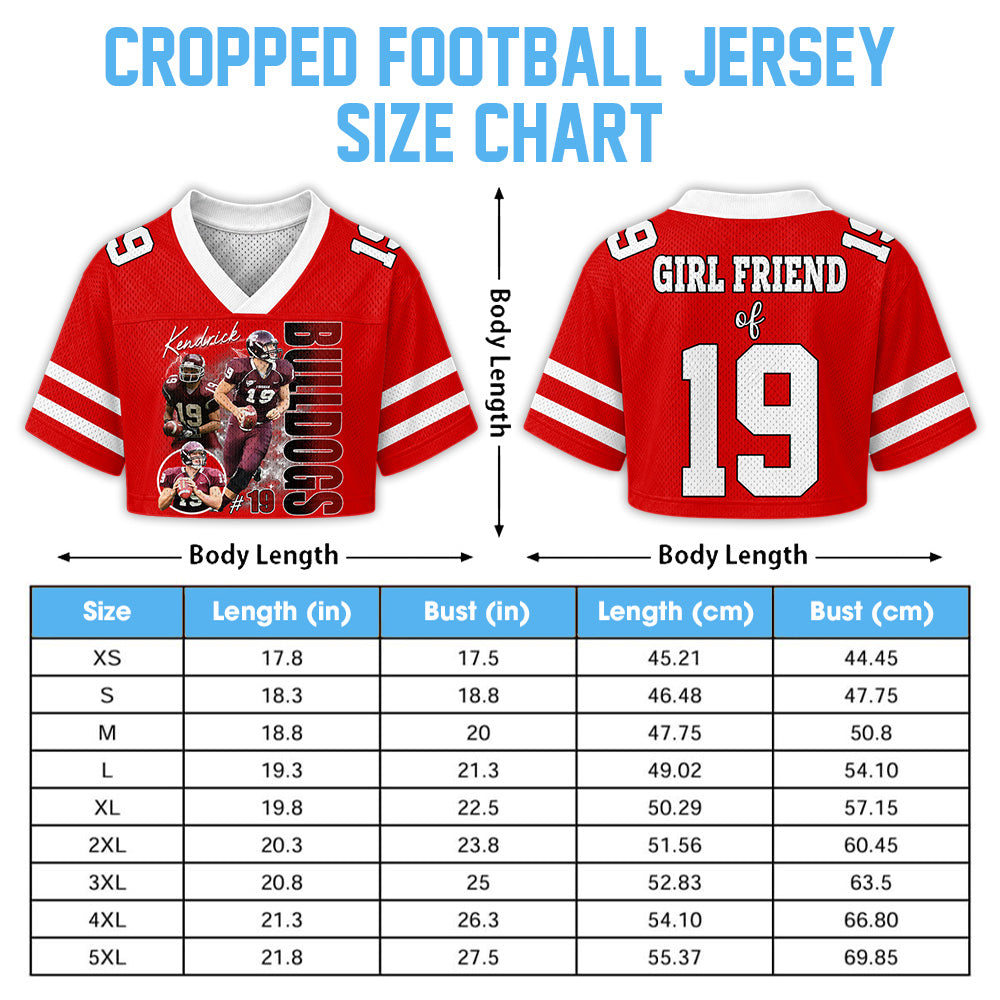 Custom Photo Cropped Football Jersey, Personalized Gift for Football Family Vrs 2 A2110 Hv01