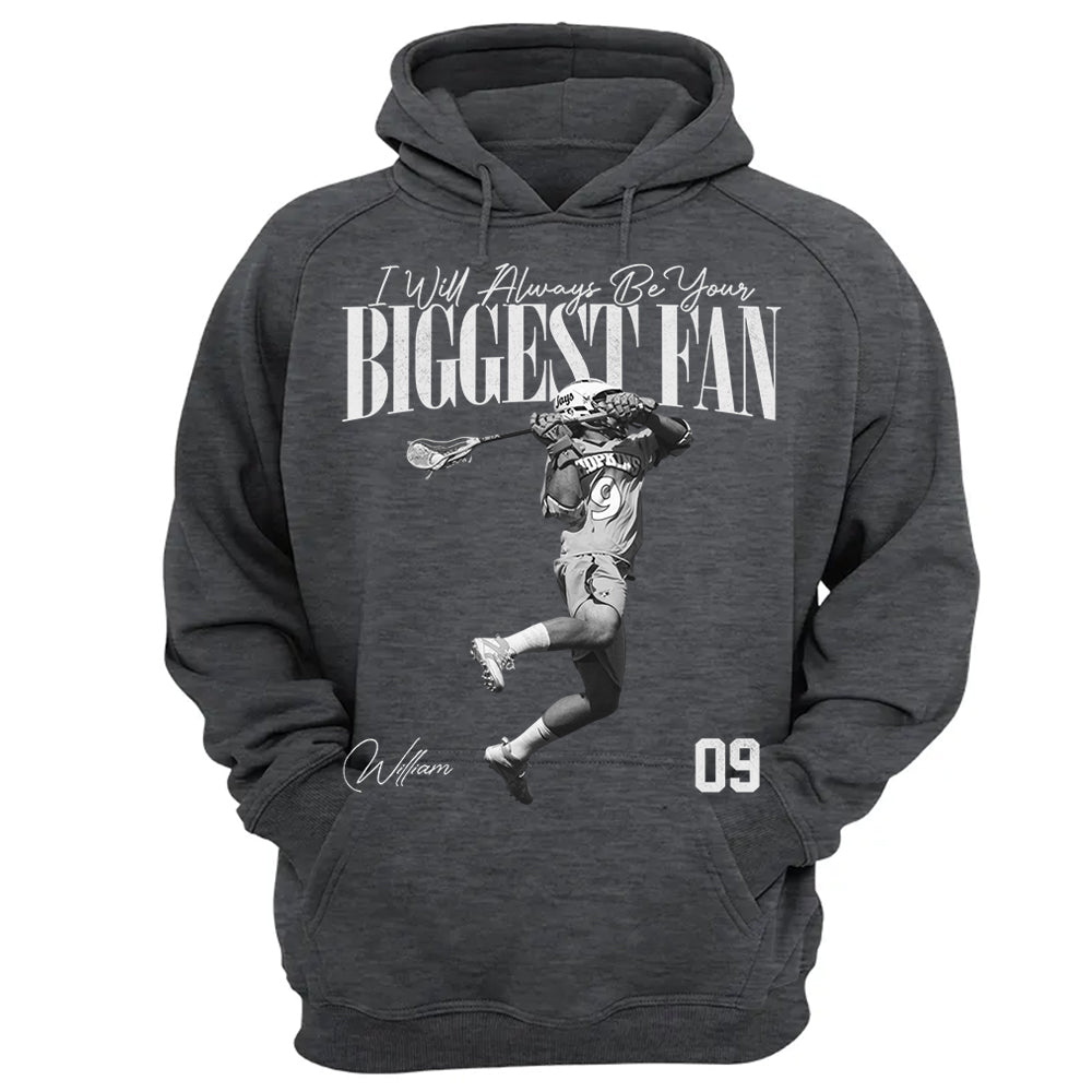 I'll Always Be Your Biggest Fan - Washed Tee Retro Bootleg Shirt For Lacrosse Players NA04 Li29
