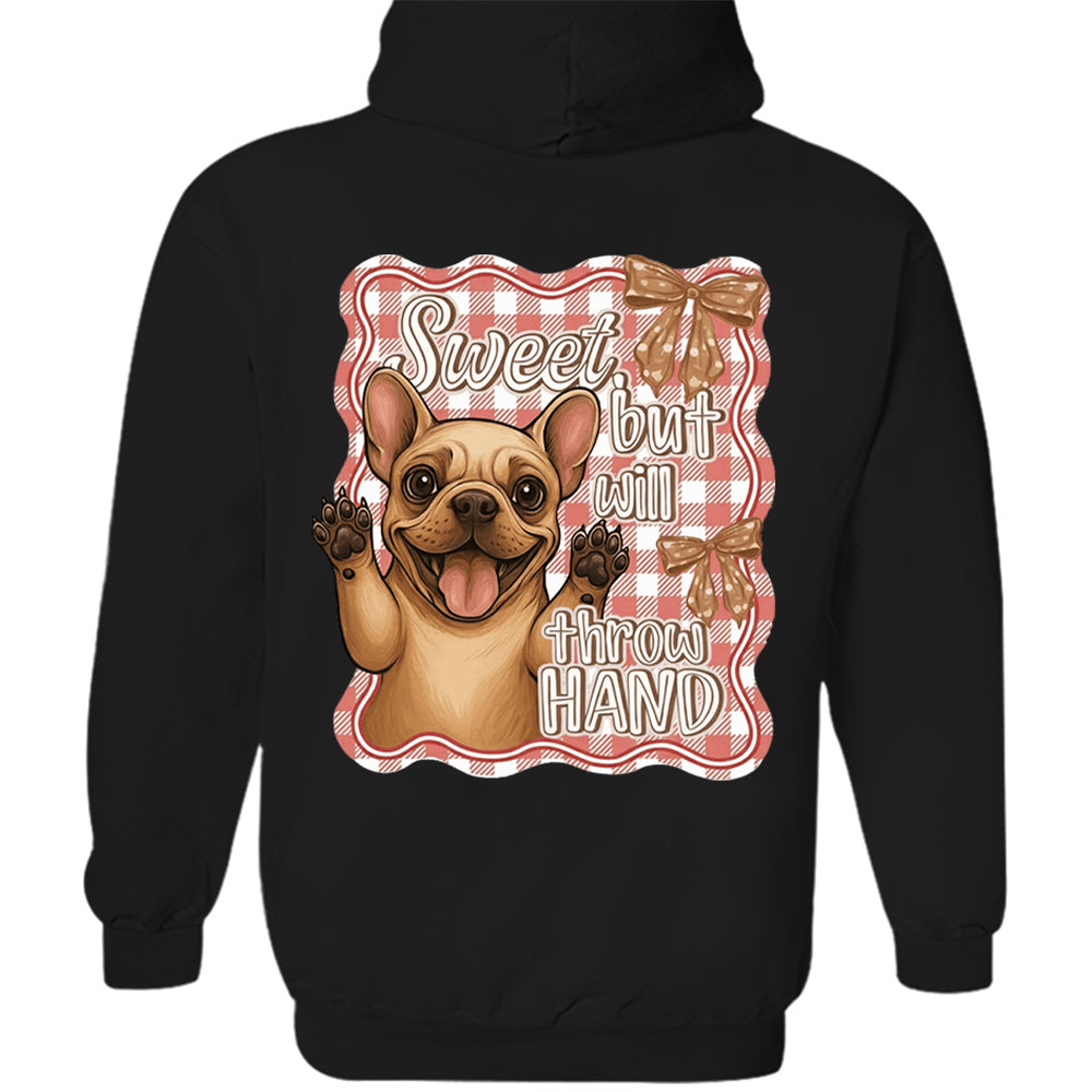 Personalized Sweet, but will throw HAND Cute Shirt For Dog Lovers Li29