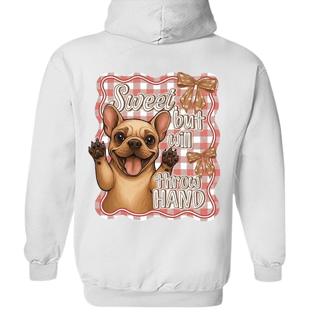 Personalized Sweet, but will throw HAND Cute Shirt For Dog Lovers Li29